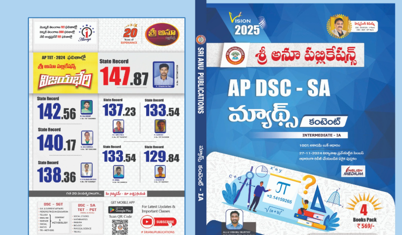 AP DSC-SA Mathematics Content Intermediate 1A