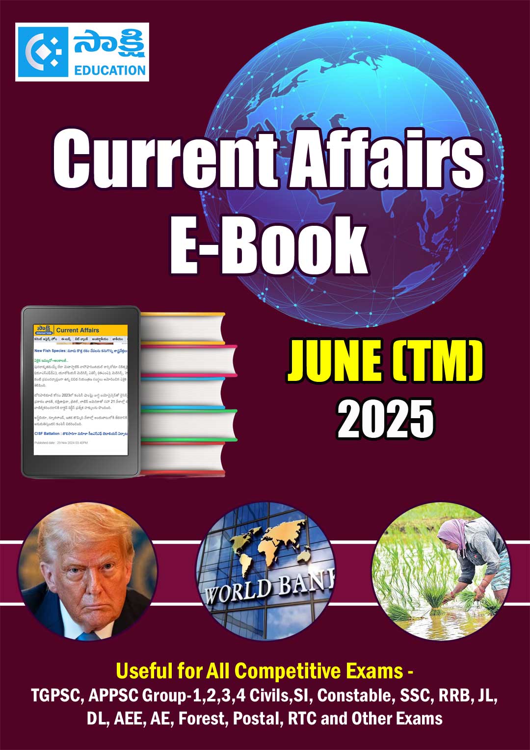 Current Affairs JUNE (TM) 2025 PDFs